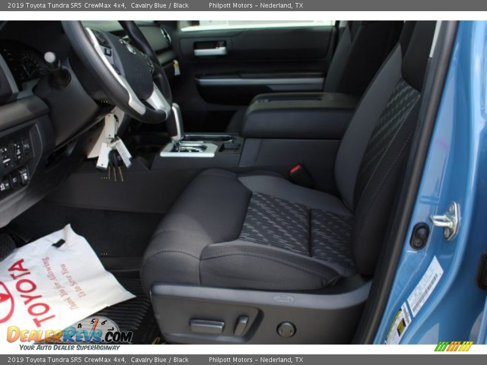 2019 Toyota Tundra SR5 CrewMax 4x4 Cavalry Blue / Black Photo #10