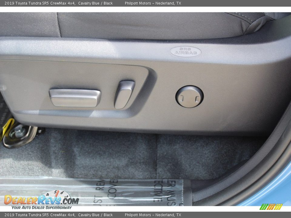 2019 Toyota Tundra SR5 CrewMax 4x4 Cavalry Blue / Black Photo #11