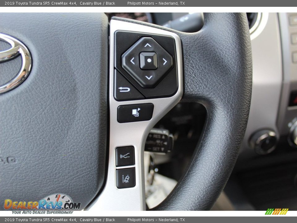 2019 Toyota Tundra SR5 CrewMax 4x4 Cavalry Blue / Black Photo #21