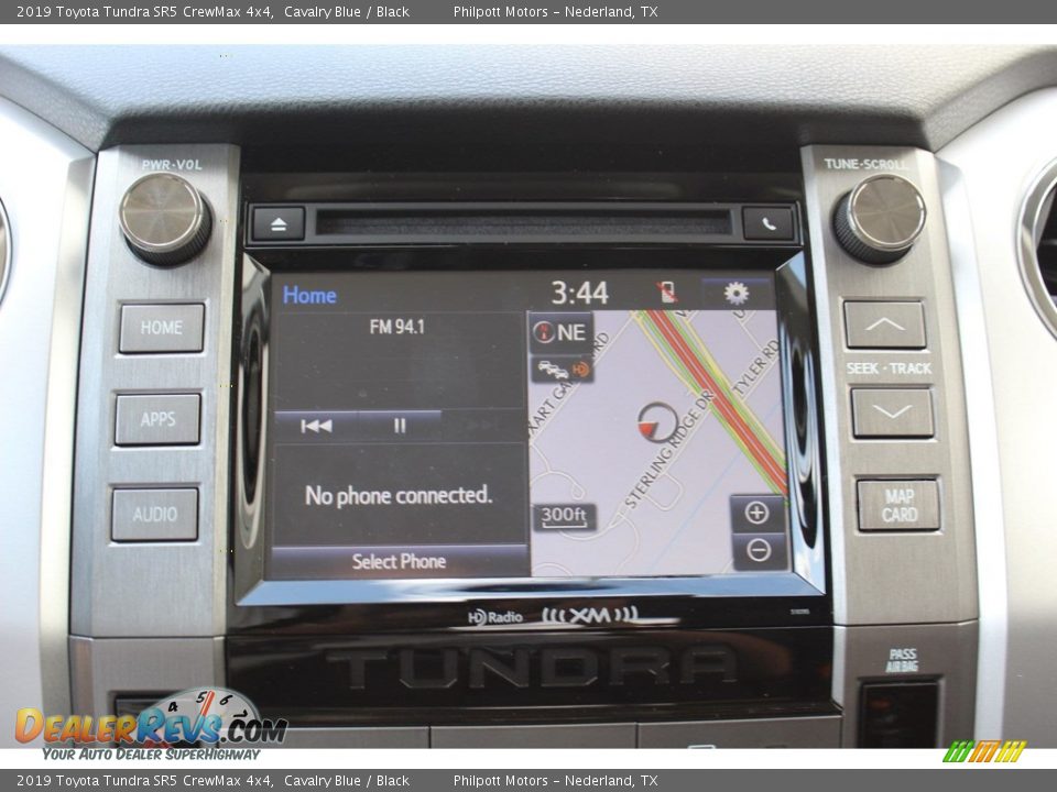 2019 Toyota Tundra SR5 CrewMax 4x4 Cavalry Blue / Black Photo #23