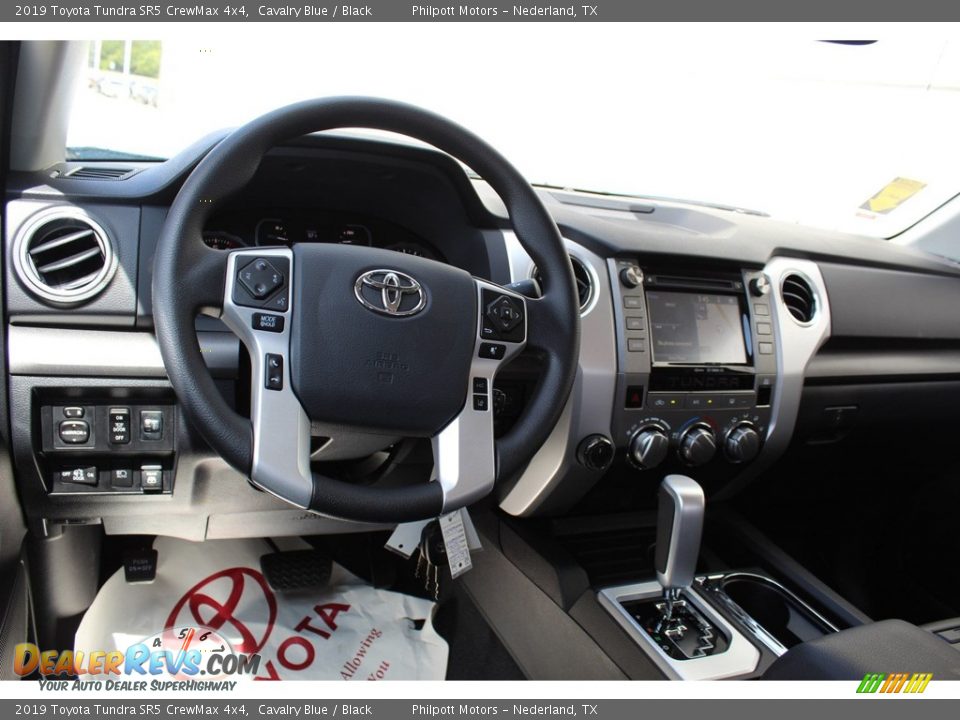 2019 Toyota Tundra SR5 CrewMax 4x4 Cavalry Blue / Black Photo #26