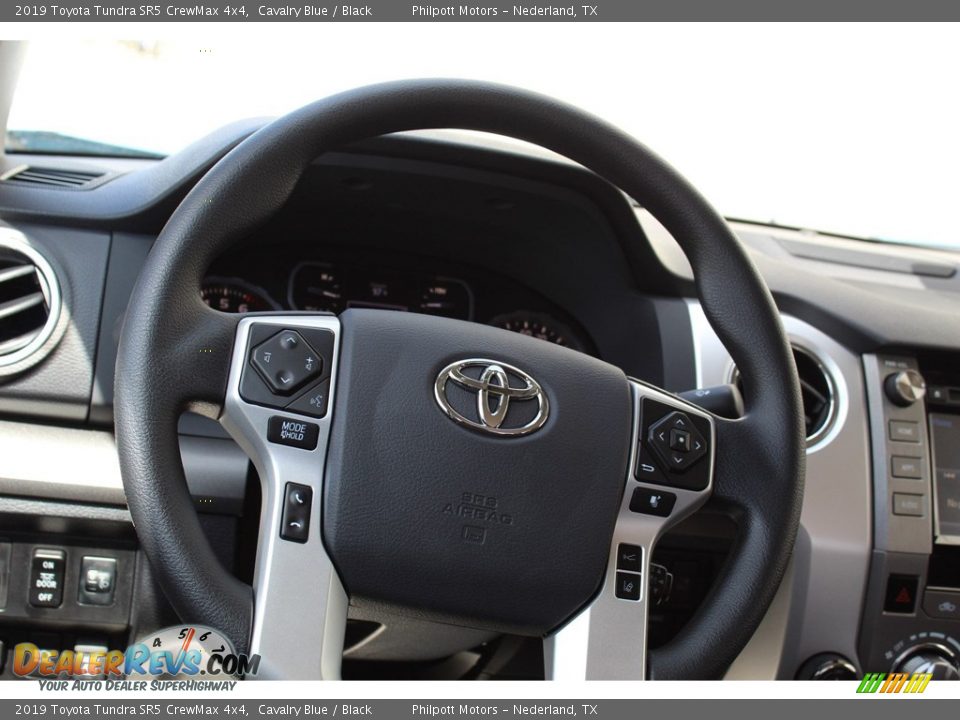 2019 Toyota Tundra SR5 CrewMax 4x4 Cavalry Blue / Black Photo #27