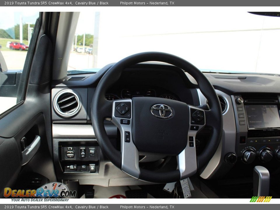 2019 Toyota Tundra SR5 CrewMax 4x4 Cavalry Blue / Black Photo #28