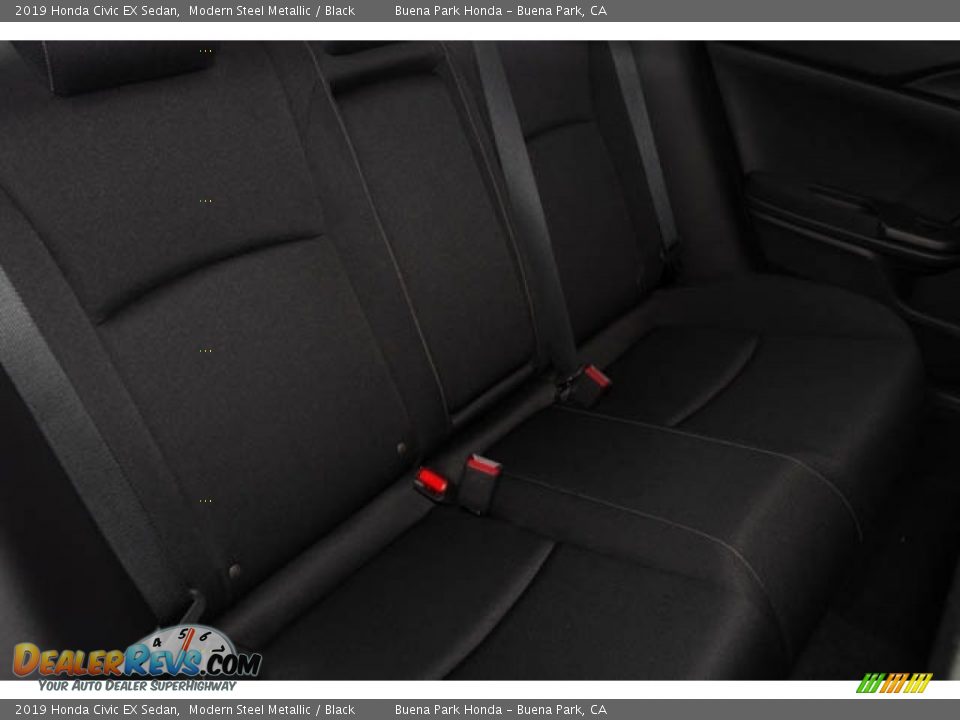 2019 Honda Civic EX Sedan Modern Steel Metallic / Black Photo #30