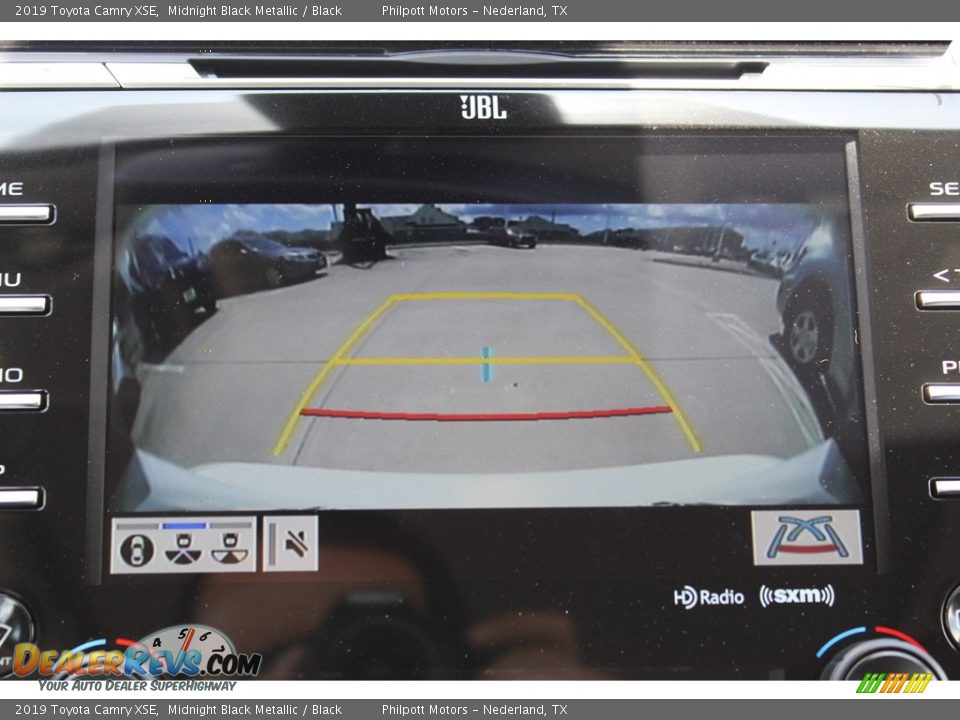 2019 Toyota Camry XSE Midnight Black Metallic / Black Photo #18