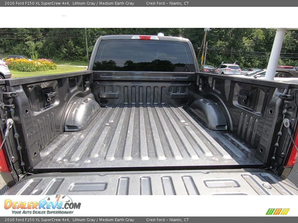 2016 Ford F150 XL SuperCrew 4x4 Lithium Gray / Medium Earth Gray Photo #21