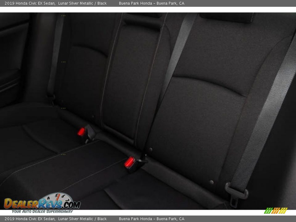 2019 Honda Civic EX Sedan Lunar Silver Metallic / Black Photo #26