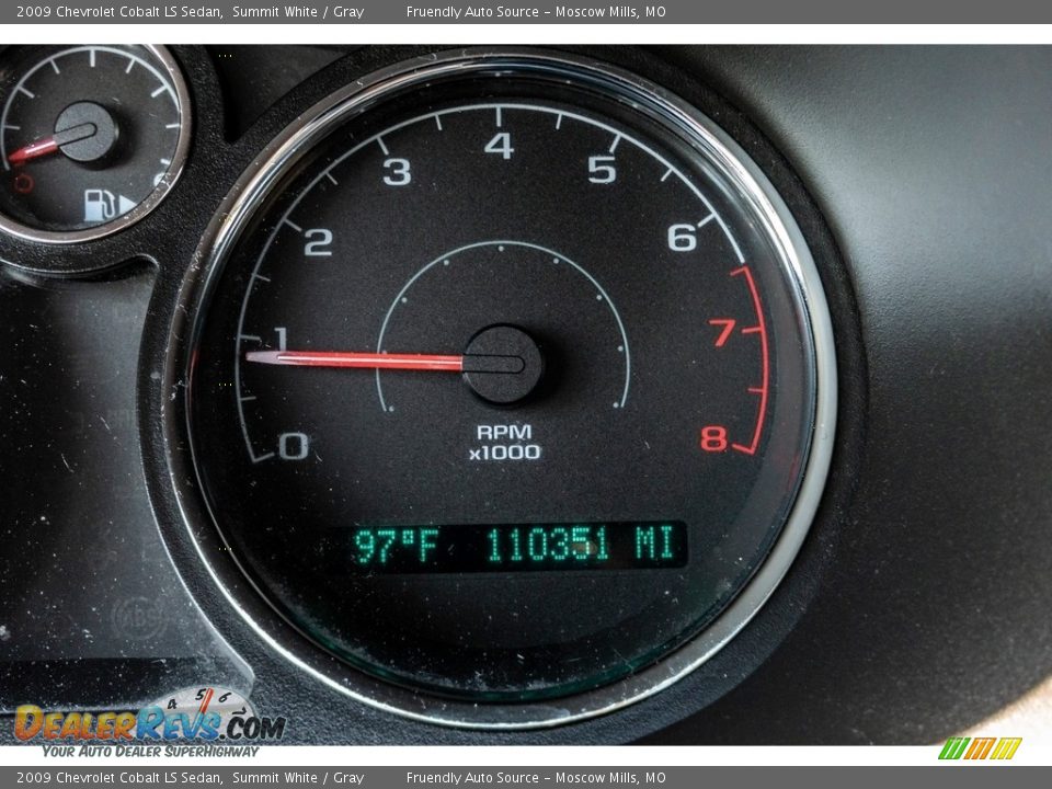 2009 Chevrolet Cobalt LS Sedan Summit White / Gray Photo #34