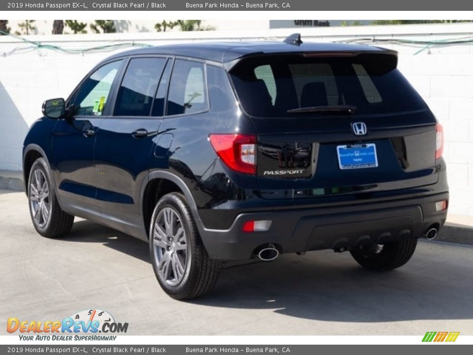 2019 Honda Passport EX-L Crystal Black Pearl / Black Photo #2