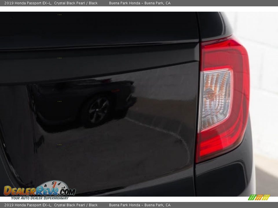 2019 Honda Passport EX-L Crystal Black Pearl / Black Photo #7
