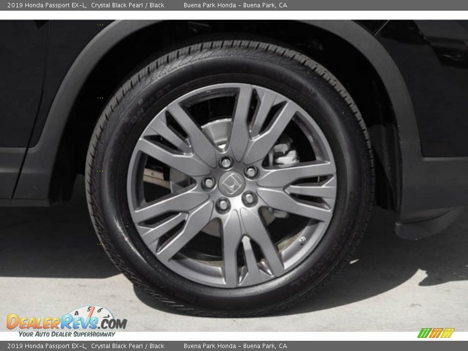 2019 Honda Passport EX-L Crystal Black Pearl / Black Photo #13