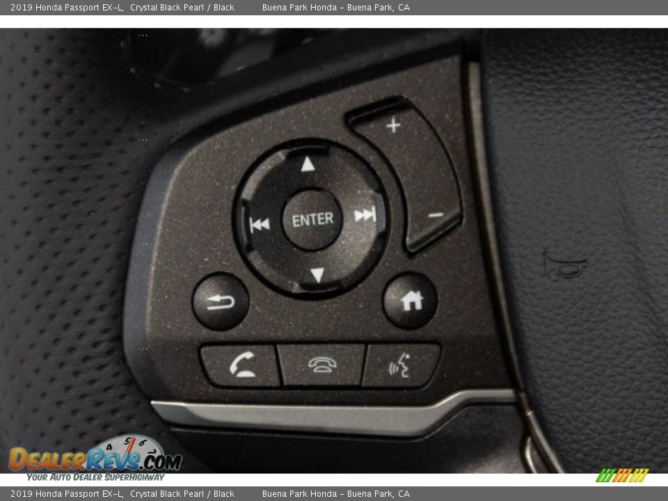 2019 Honda Passport EX-L Crystal Black Pearl / Black Photo #20