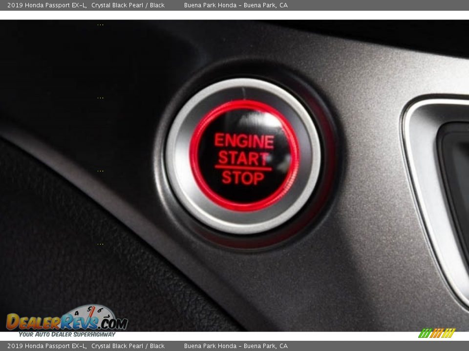2019 Honda Passport EX-L Crystal Black Pearl / Black Photo #23