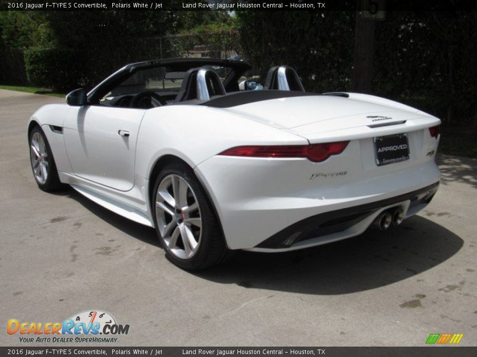 2016 Jaguar F-TYPE S Convertible Polaris White / Jet Photo #2