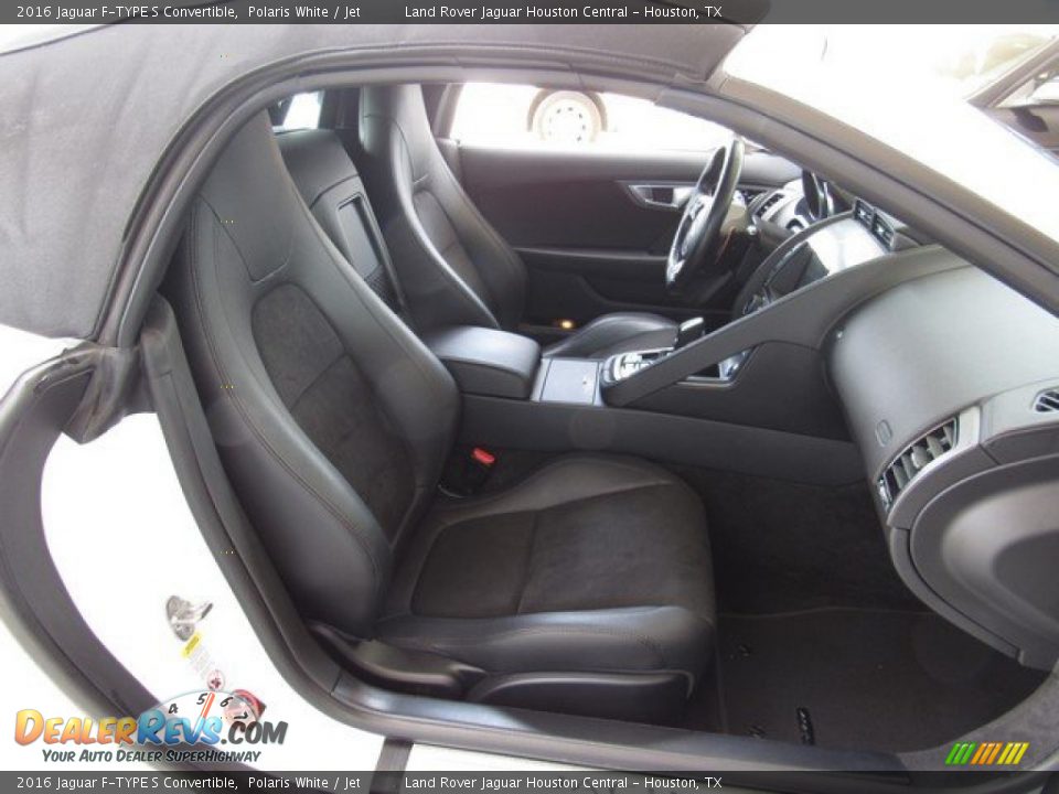 2016 Jaguar F-TYPE S Convertible Polaris White / Jet Photo #5