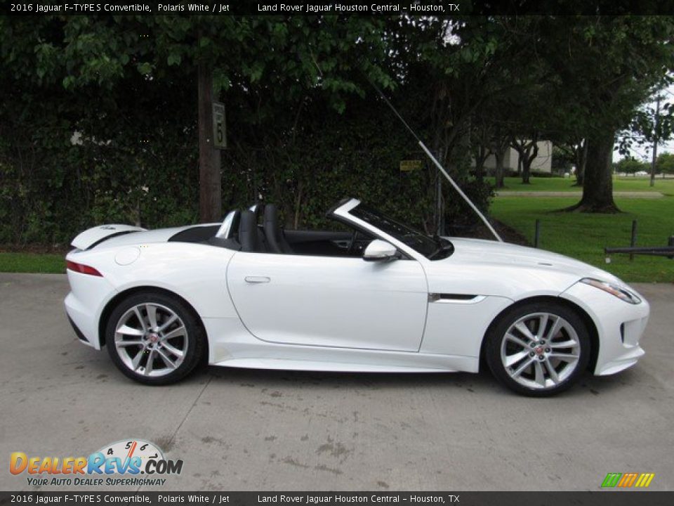 Polaris White 2016 Jaguar F-TYPE S Convertible Photo #8