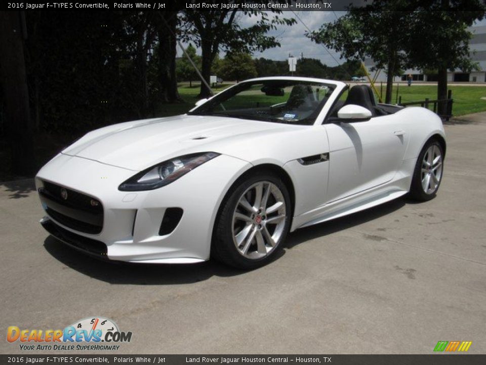Front 3/4 View of 2016 Jaguar F-TYPE S Convertible Photo #12