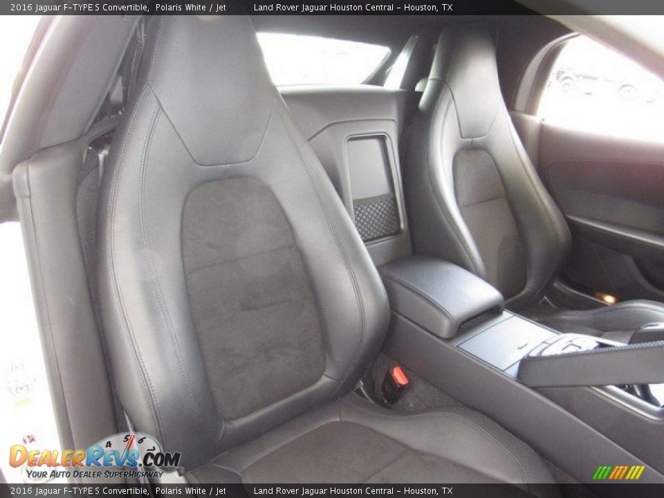 2016 Jaguar F-TYPE S Convertible Polaris White / Jet Photo #17