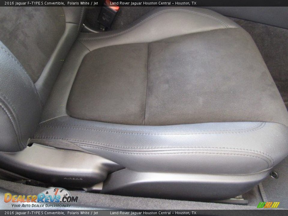 2016 Jaguar F-TYPE S Convertible Polaris White / Jet Photo #18