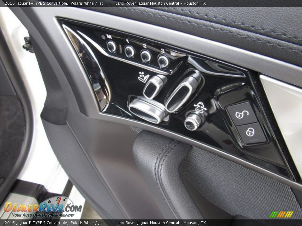 2016 Jaguar F-TYPE S Convertible Polaris White / Jet Photo #20