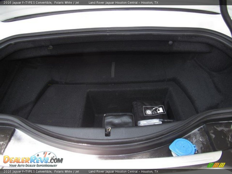 2016 Jaguar F-TYPE S Convertible Polaris White / Jet Photo #21