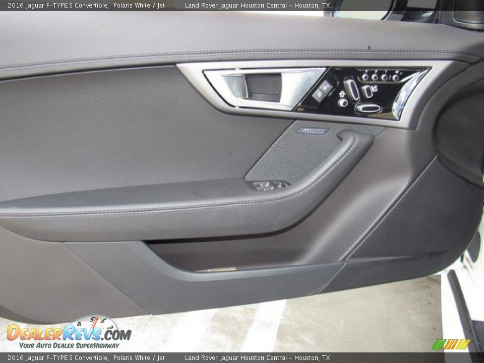 2016 Jaguar F-TYPE S Convertible Polaris White / Jet Photo #22