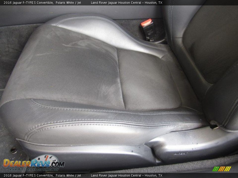 2016 Jaguar F-TYPE S Convertible Polaris White / Jet Photo #24