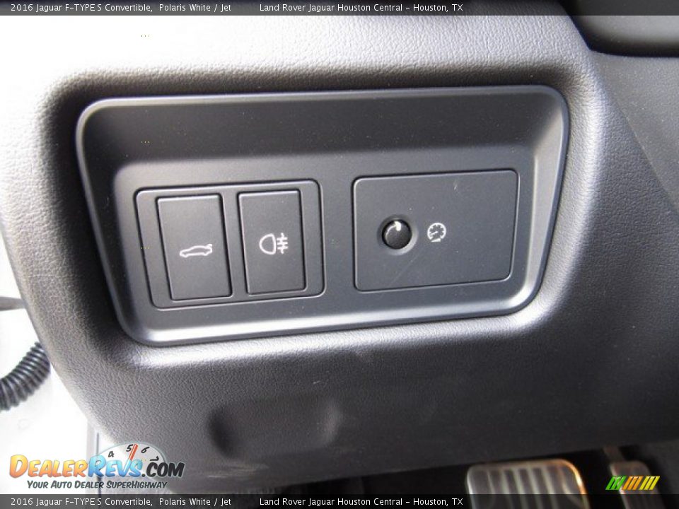2016 Jaguar F-TYPE S Convertible Polaris White / Jet Photo #26