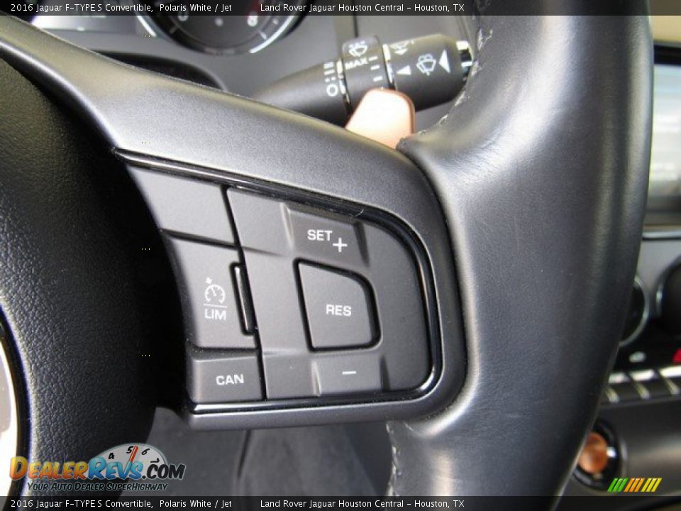 2016 Jaguar F-TYPE S Convertible Steering Wheel Photo #28