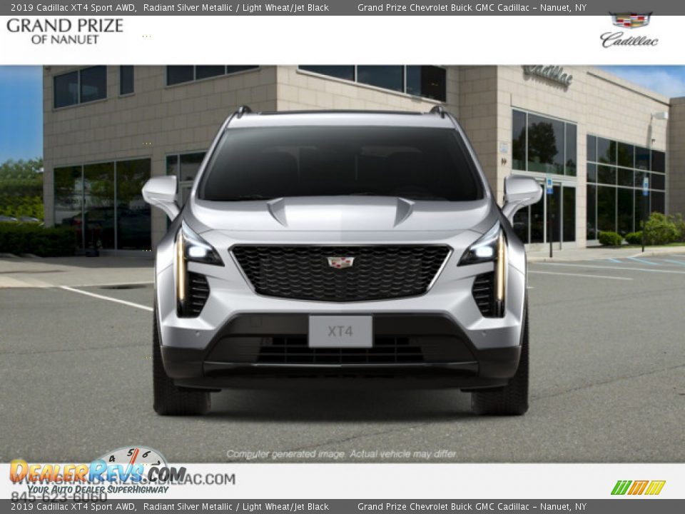 2019 Cadillac XT4 Sport AWD Radiant Silver Metallic / Light Wheat/Jet Black Photo #2