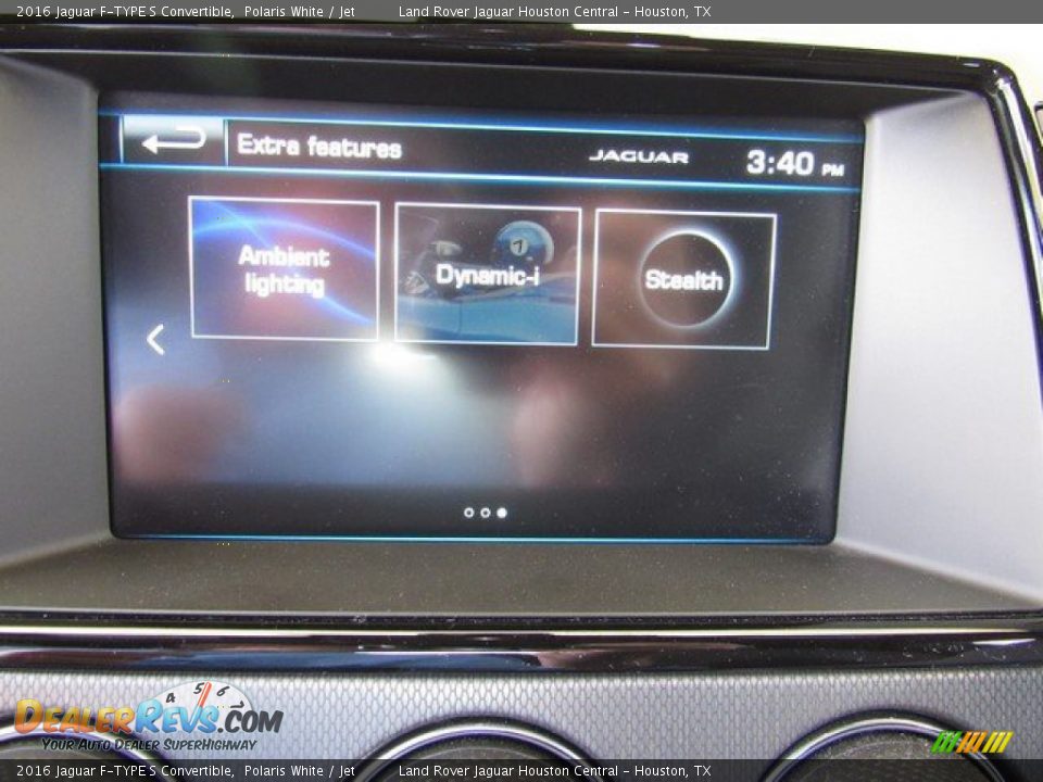 2016 Jaguar F-TYPE S Convertible Polaris White / Jet Photo #32