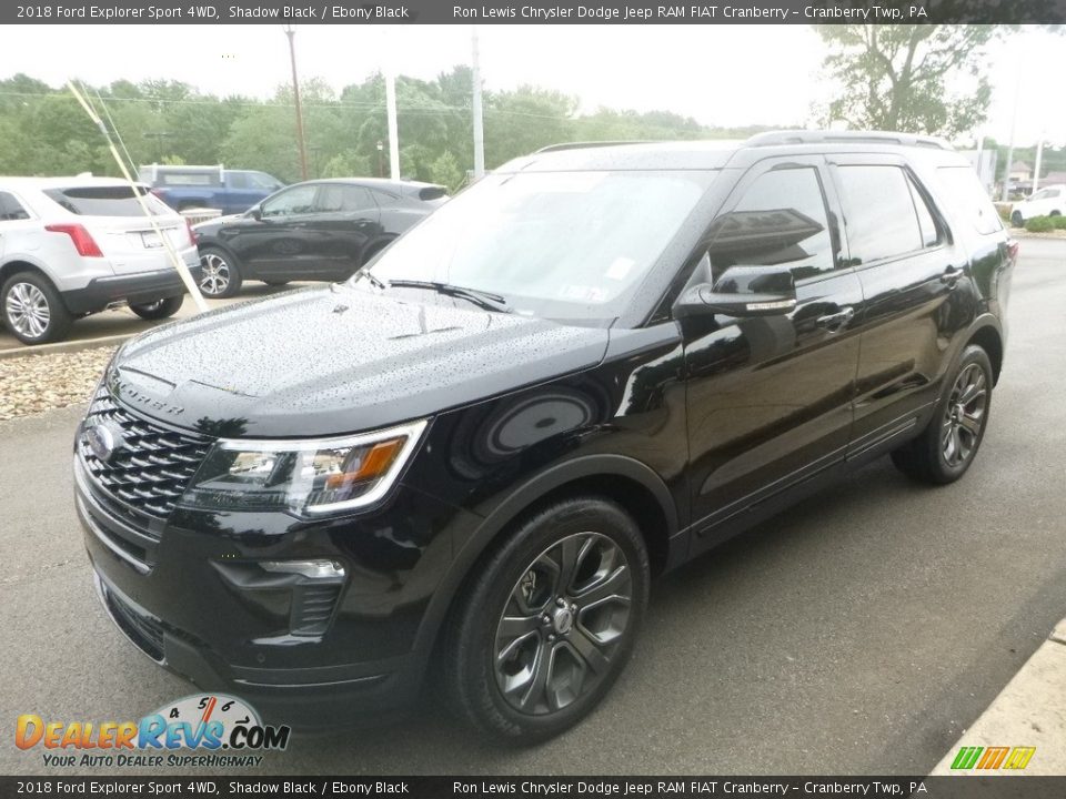 2018 Ford Explorer Sport 4WD Shadow Black / Ebony Black Photo #5