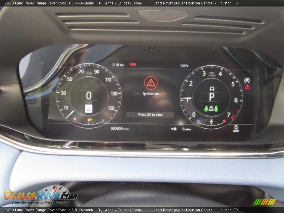2020 Land Rover Range Rover Evoque S R-Dynamic Gauges Photo #32