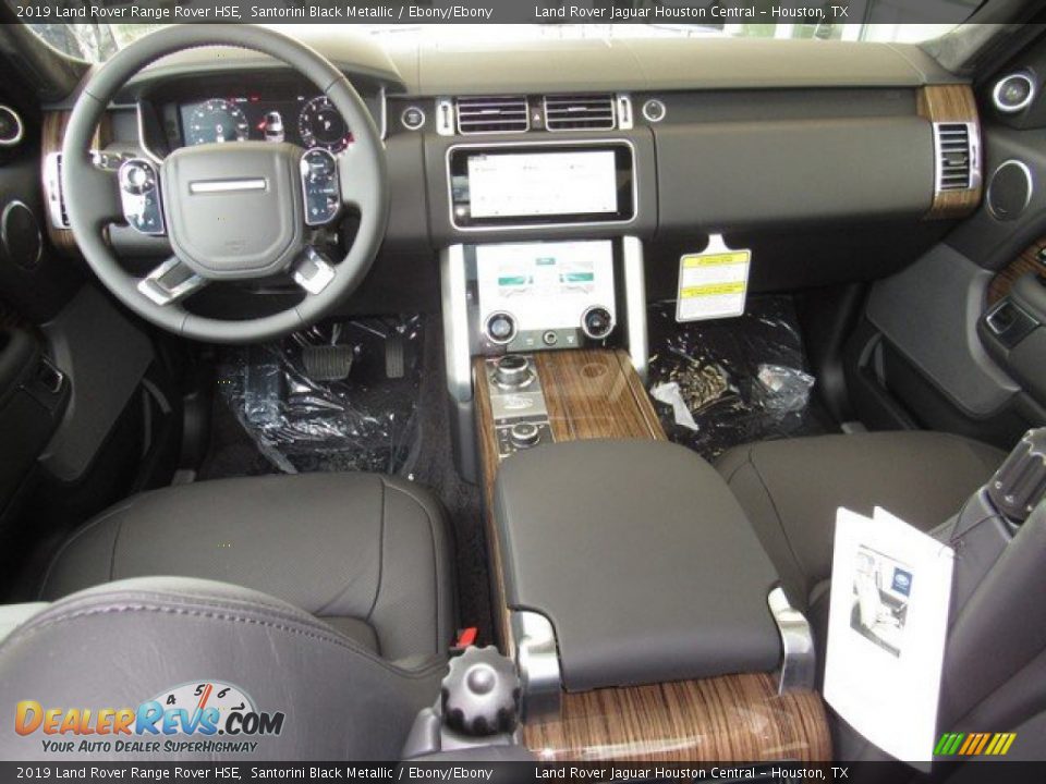 2019 Land Rover Range Rover HSE Santorini Black Metallic / Ebony/Ebony Photo #4