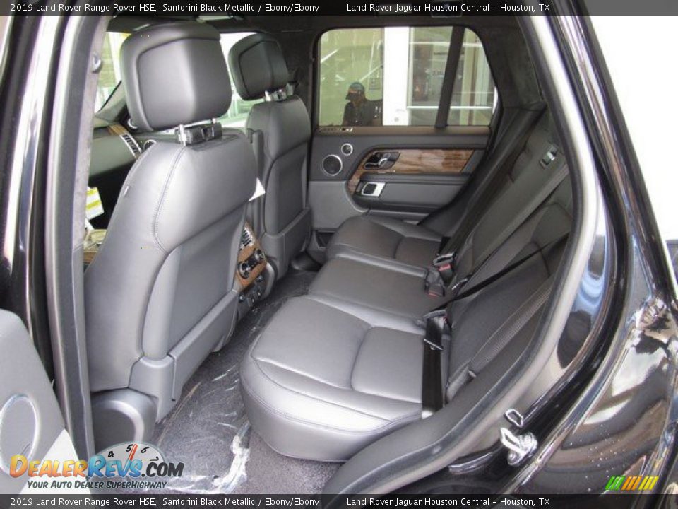 2019 Land Rover Range Rover HSE Santorini Black Metallic / Ebony/Ebony Photo #5