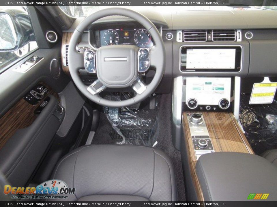 2019 Land Rover Range Rover HSE Santorini Black Metallic / Ebony/Ebony Photo #13