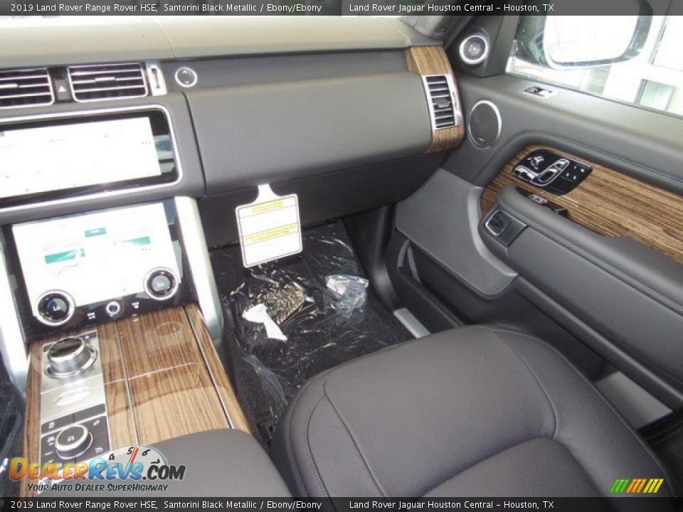 2019 Land Rover Range Rover HSE Santorini Black Metallic / Ebony/Ebony Photo #14