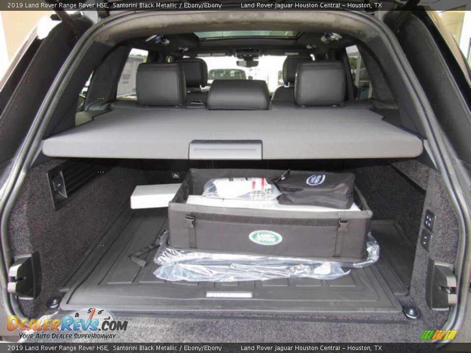 2019 Land Rover Range Rover HSE Santorini Black Metallic / Ebony/Ebony Photo #16