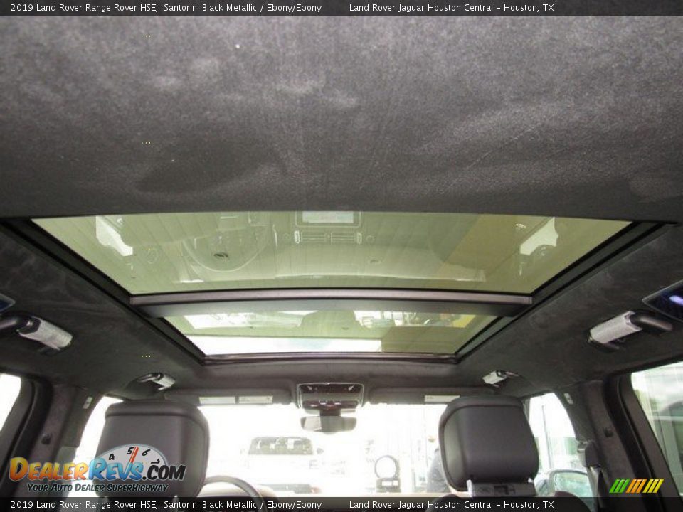 2019 Land Rover Range Rover HSE Santorini Black Metallic / Ebony/Ebony Photo #17