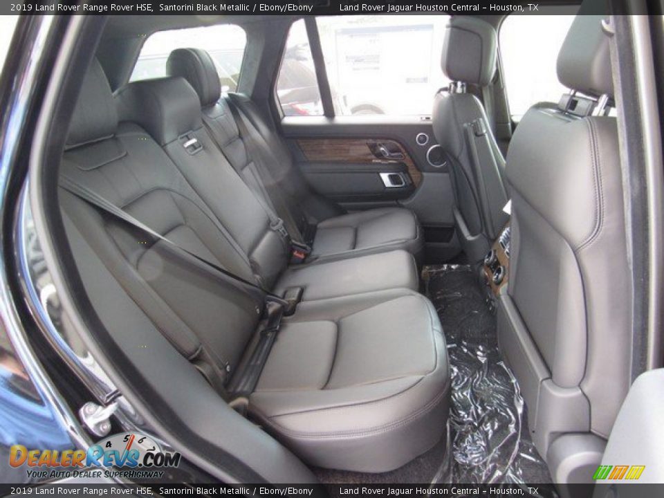 2019 Land Rover Range Rover HSE Santorini Black Metallic / Ebony/Ebony Photo #18