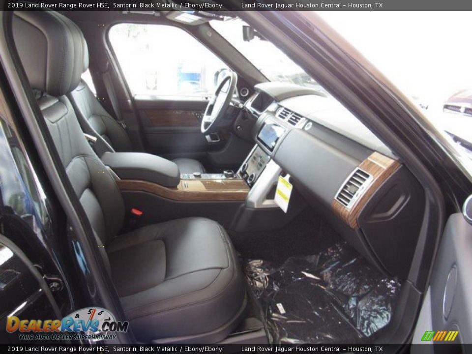 2019 Land Rover Range Rover HSE Santorini Black Metallic / Ebony/Ebony Photo #19