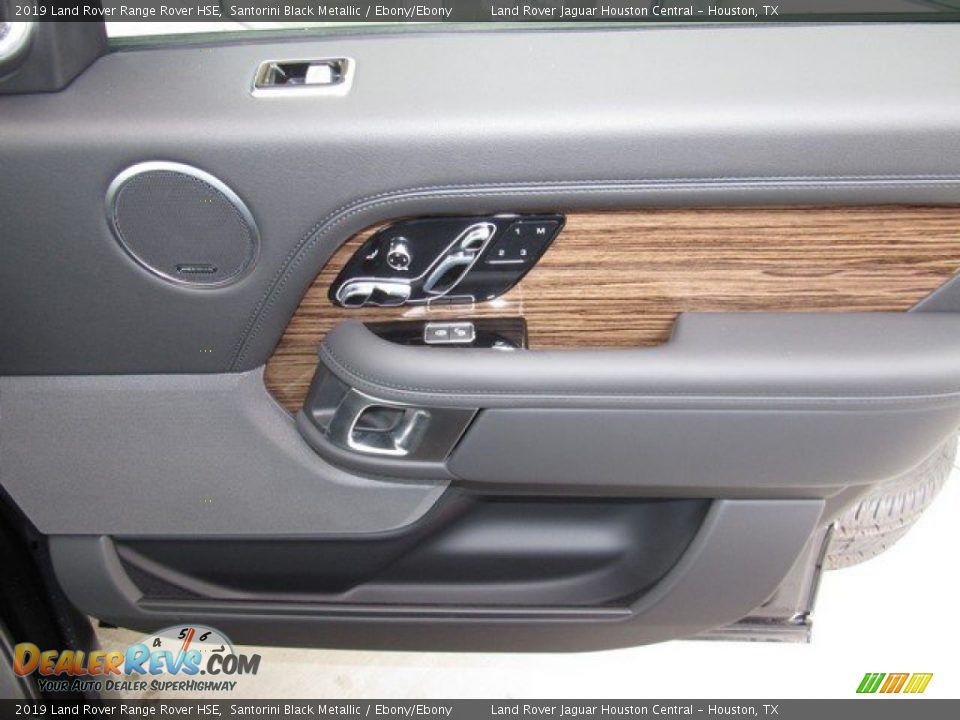 2019 Land Rover Range Rover HSE Santorini Black Metallic / Ebony/Ebony Photo #20