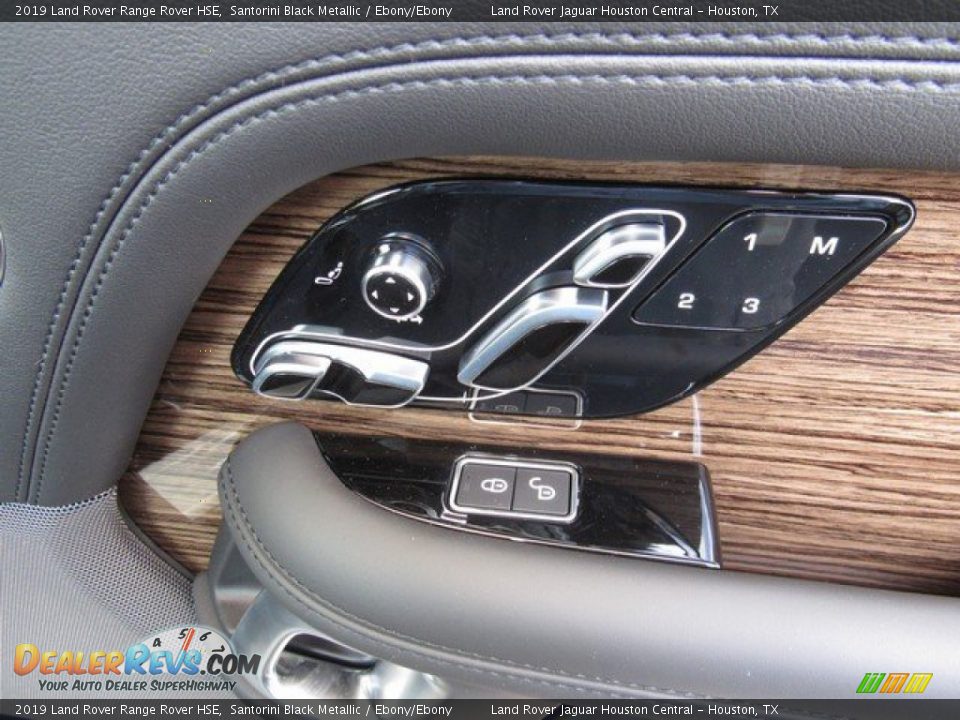 2019 Land Rover Range Rover HSE Santorini Black Metallic / Ebony/Ebony Photo #21