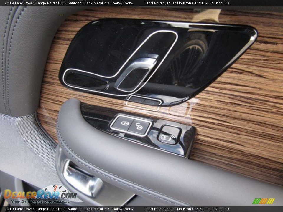 2019 Land Rover Range Rover HSE Santorini Black Metallic / Ebony/Ebony Photo #23