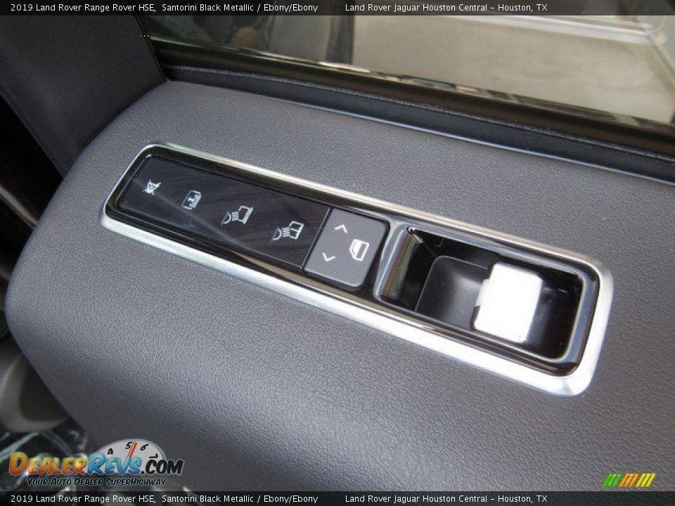 2019 Land Rover Range Rover HSE Santorini Black Metallic / Ebony/Ebony Photo #24