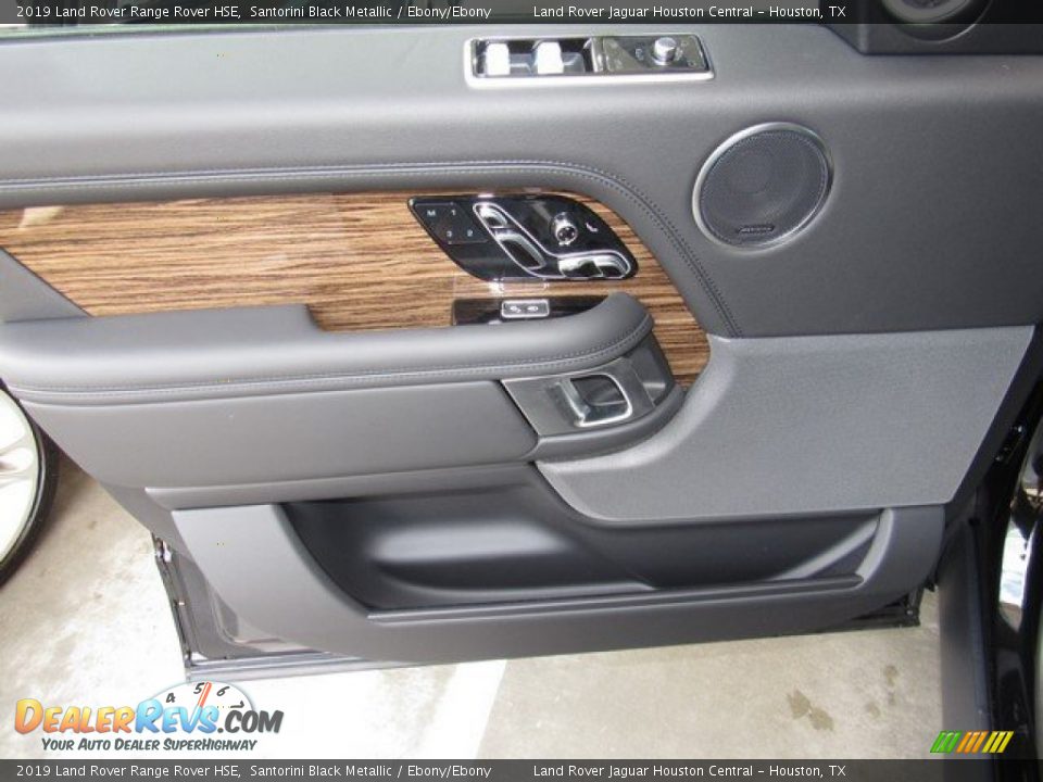 2019 Land Rover Range Rover HSE Santorini Black Metallic / Ebony/Ebony Photo #26