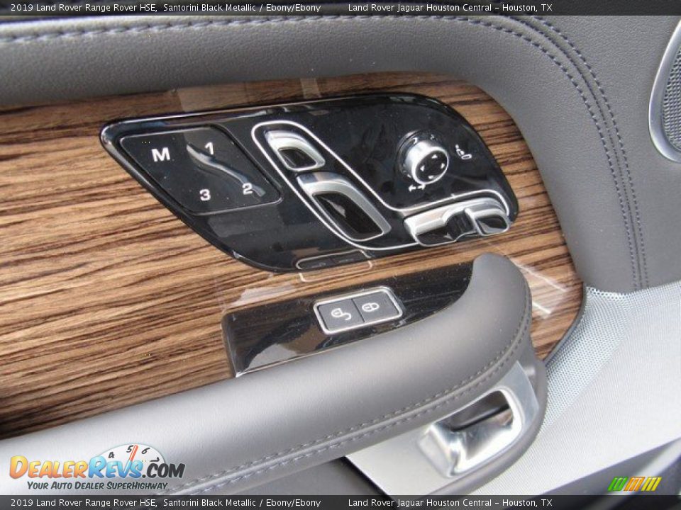 2019 Land Rover Range Rover HSE Santorini Black Metallic / Ebony/Ebony Photo #27