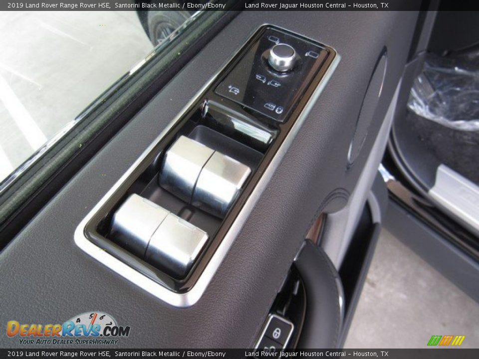 2019 Land Rover Range Rover HSE Santorini Black Metallic / Ebony/Ebony Photo #28