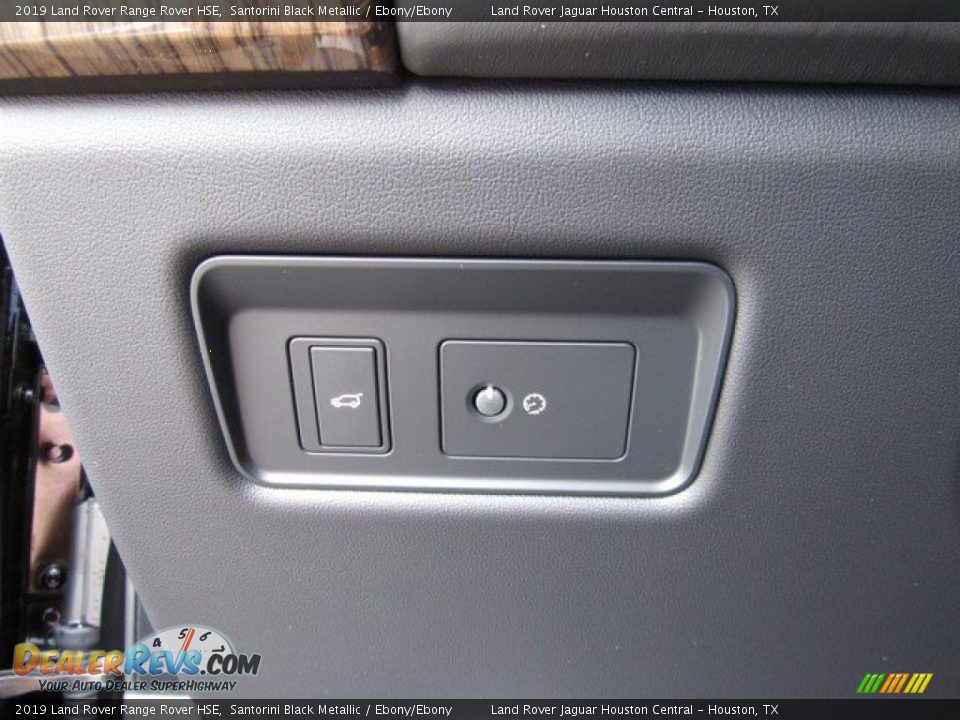 2019 Land Rover Range Rover HSE Santorini Black Metallic / Ebony/Ebony Photo #29
