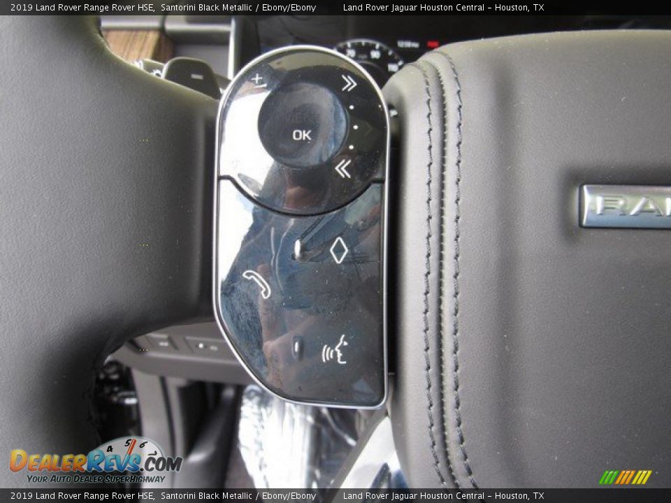 2019 Land Rover Range Rover HSE Santorini Black Metallic / Ebony/Ebony Photo #30